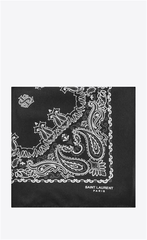 ysl bandana scarf|YSL scarf women.